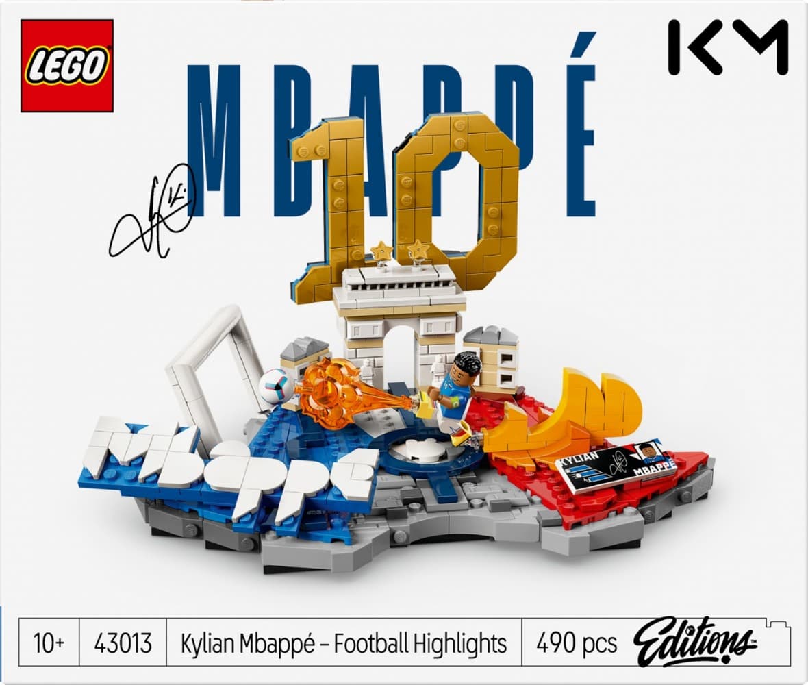 LEGO EDITIONS 43013 Kylian Mbappé - Nogometni trenutki 3