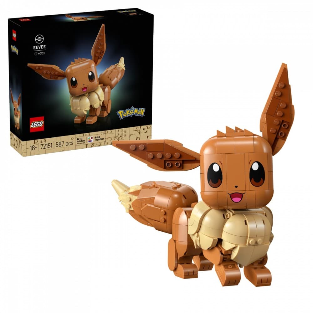 LEGO Pokemon 72151 Eevee - sestavljiva figura 2