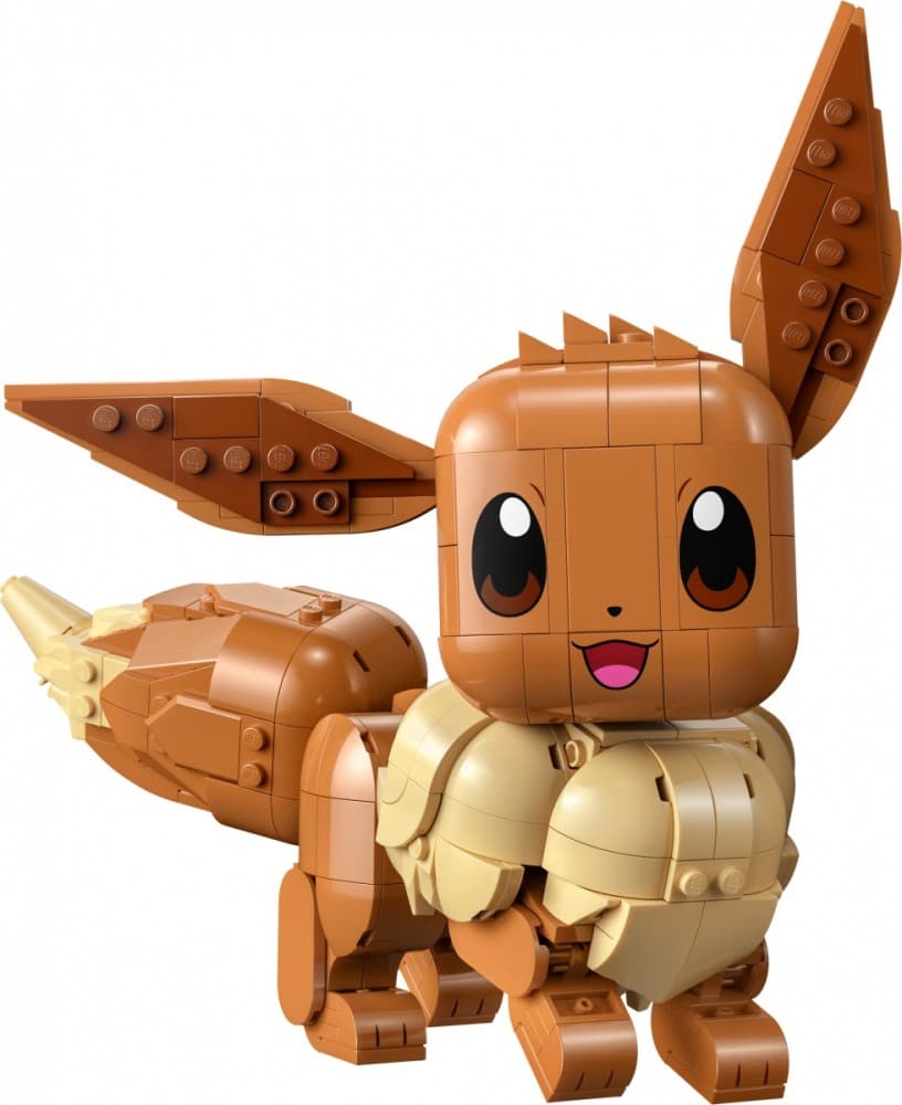 LEGO Pokemon 72151 Eevee - sestavljiva figura 8