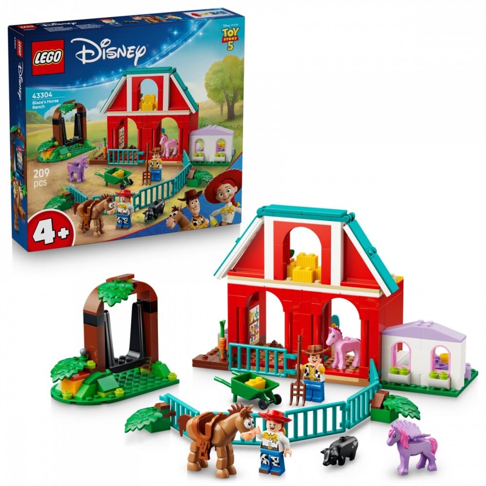 LEGO Disney Pixar Toy Story 5: Konjsko ranč Blaze'a (43304) 4
