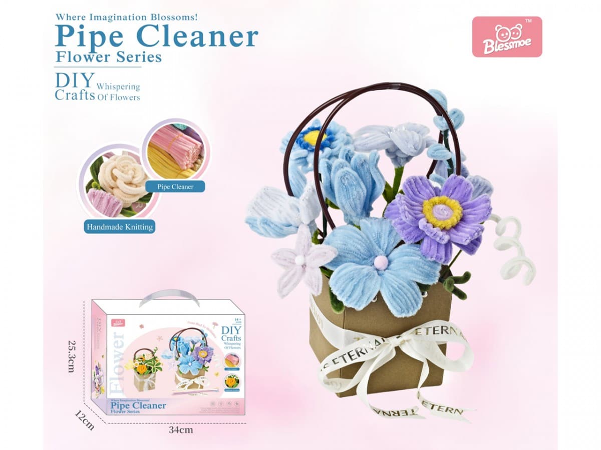 MADEJ Komplet za ustvarjanje cvetličnega šopka DIY 2