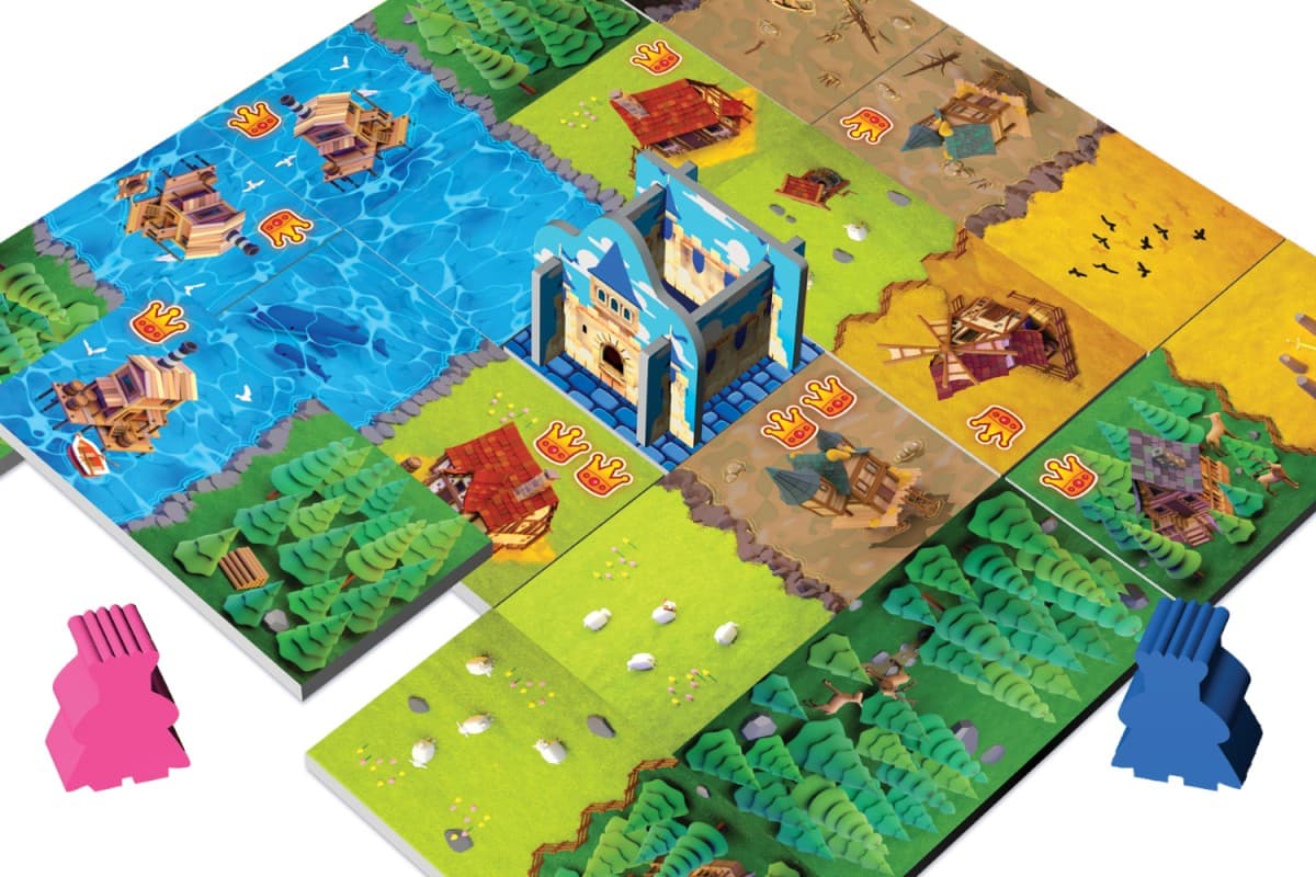 Strategična družabna igra Kingdomino 3