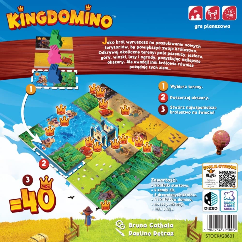 Strategična družabna igra Kingdomino 8