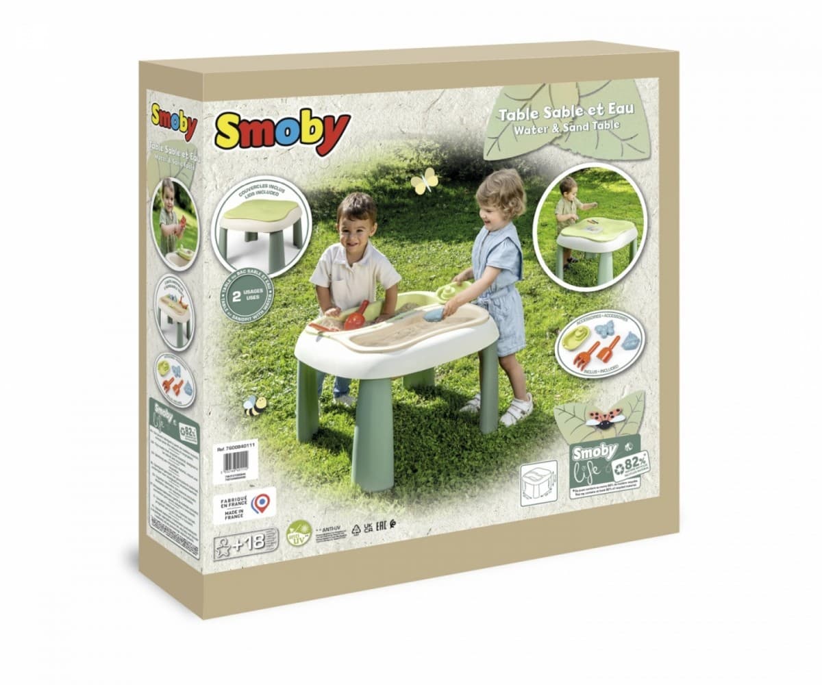 SMOBY Life mizica za vodo in pesek 2 v 1 7