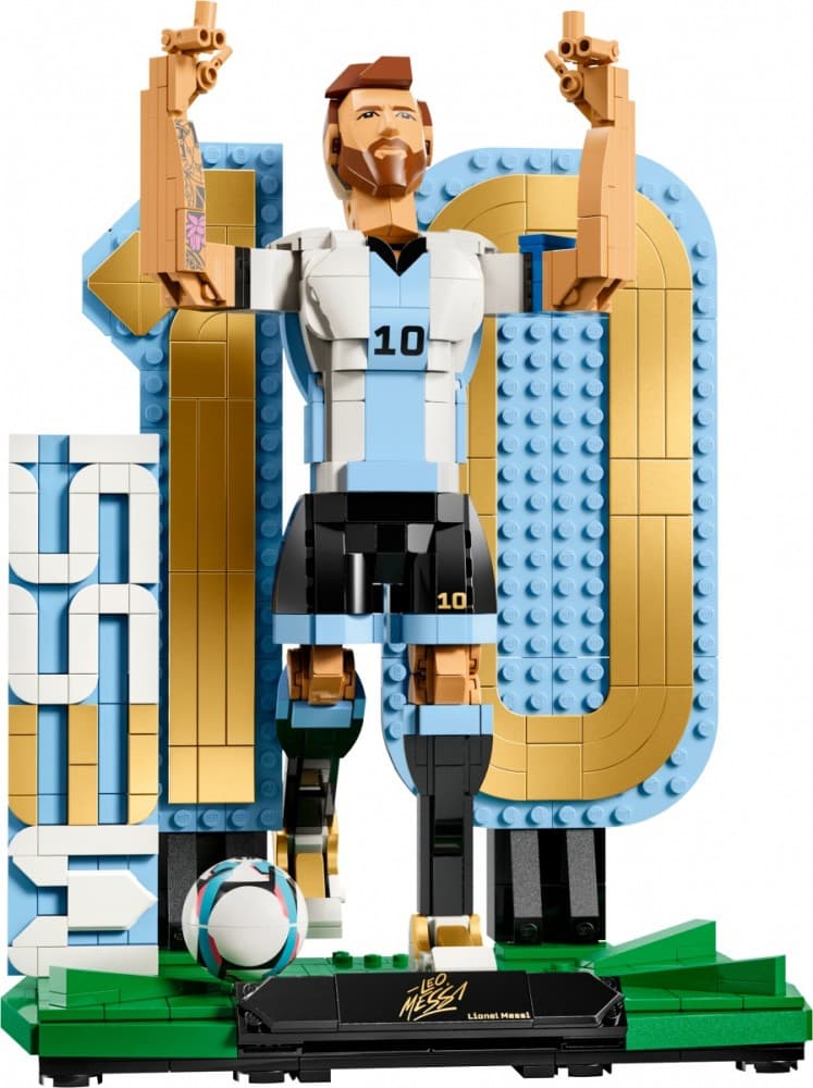 LEGO Kocke Lionel Messi - nogometna legenda 5