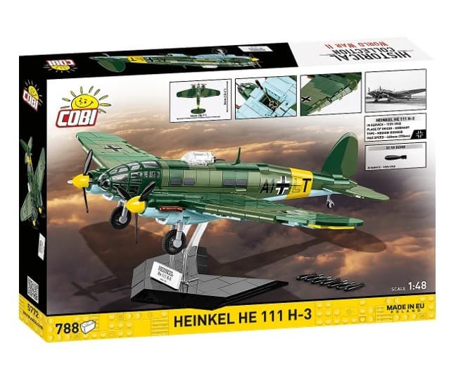 COBI Kocke Heinkel He 111 H-3, 788 elementov 2