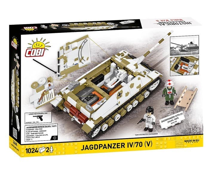 COBI Kocke Jagdpanzer IV/70 (V) (Sd.Kfz.162/1), 1024 elementi 2