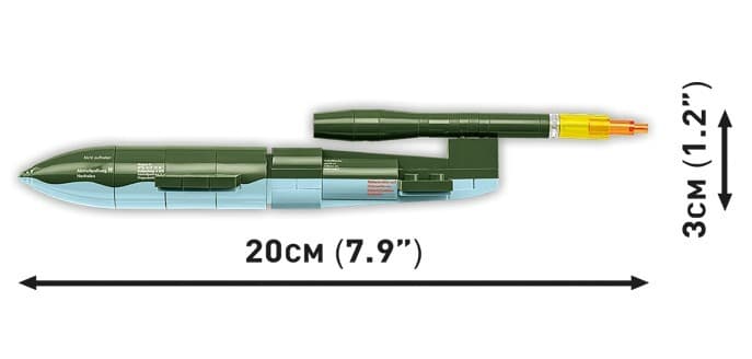 COBI Kocke Heinkel He 111 H-22 z letečo bombo V1, 927 elementov 5