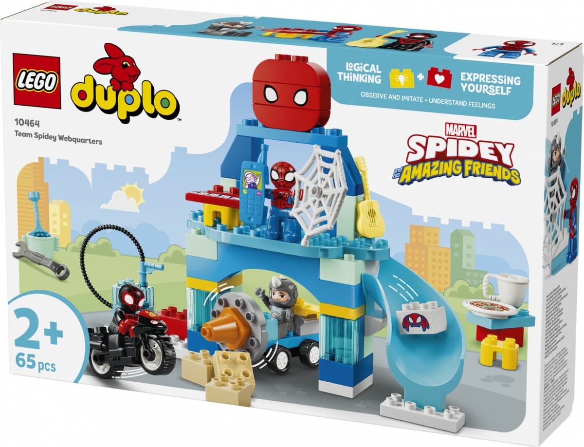 LEGO DUPLO Disney Marvel Pajkova skrivališče (10464) 2