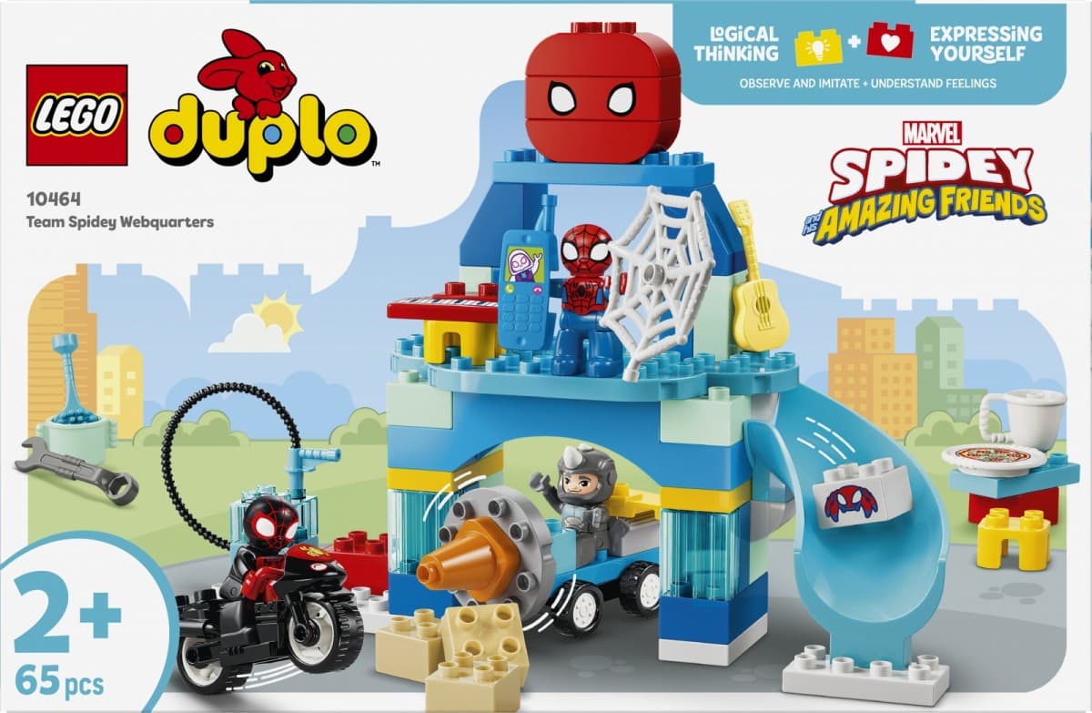 LEGO DUPLO Disney Marvel Pajkova skrivališče (10464) 3