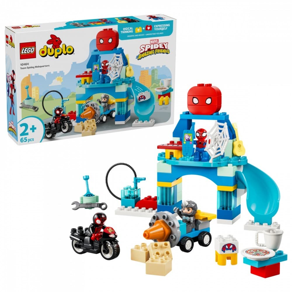 LEGO DUPLO Disney Marvel Pajkova skrivališče (10464) 4
