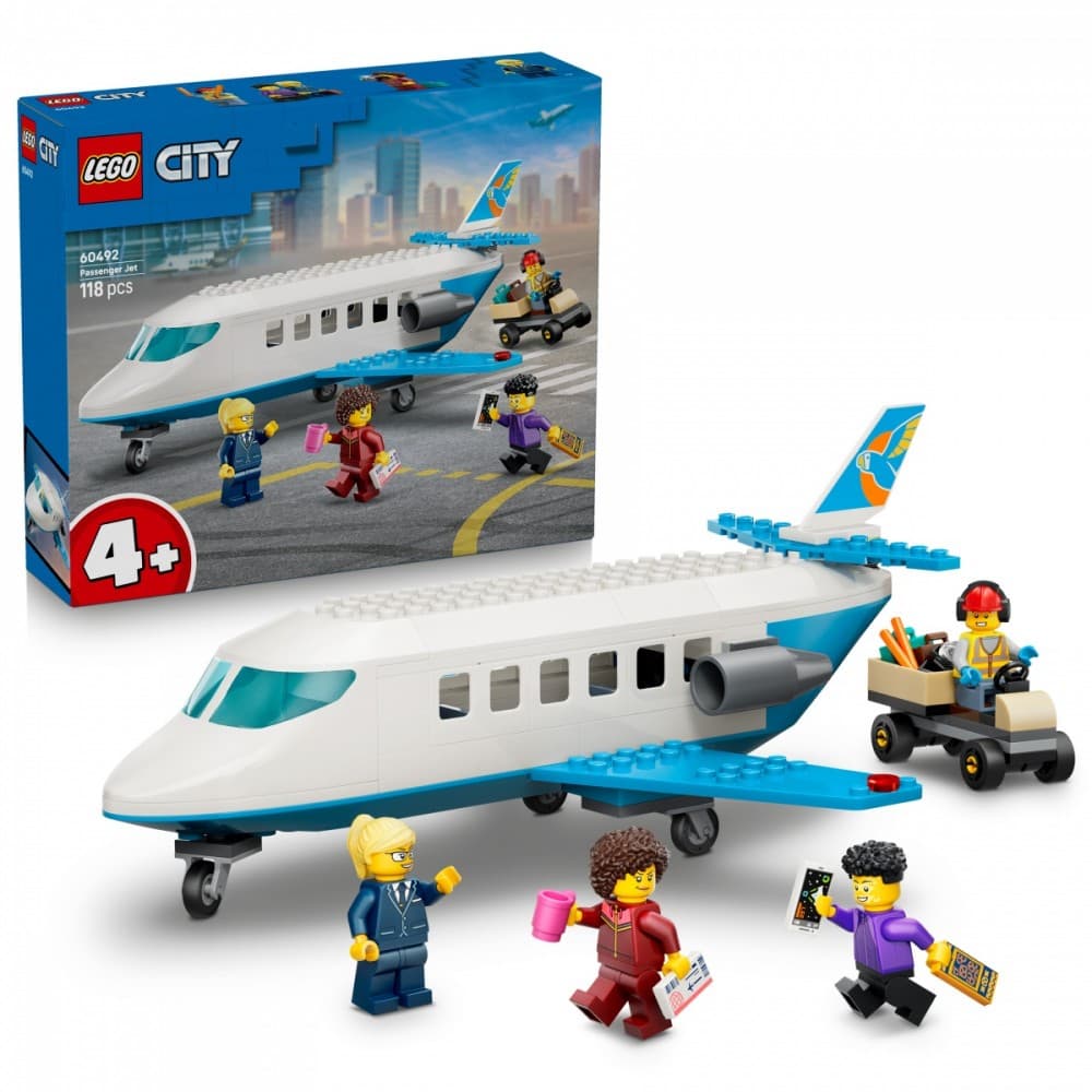 LEGO City Potniški letalo 60492 2