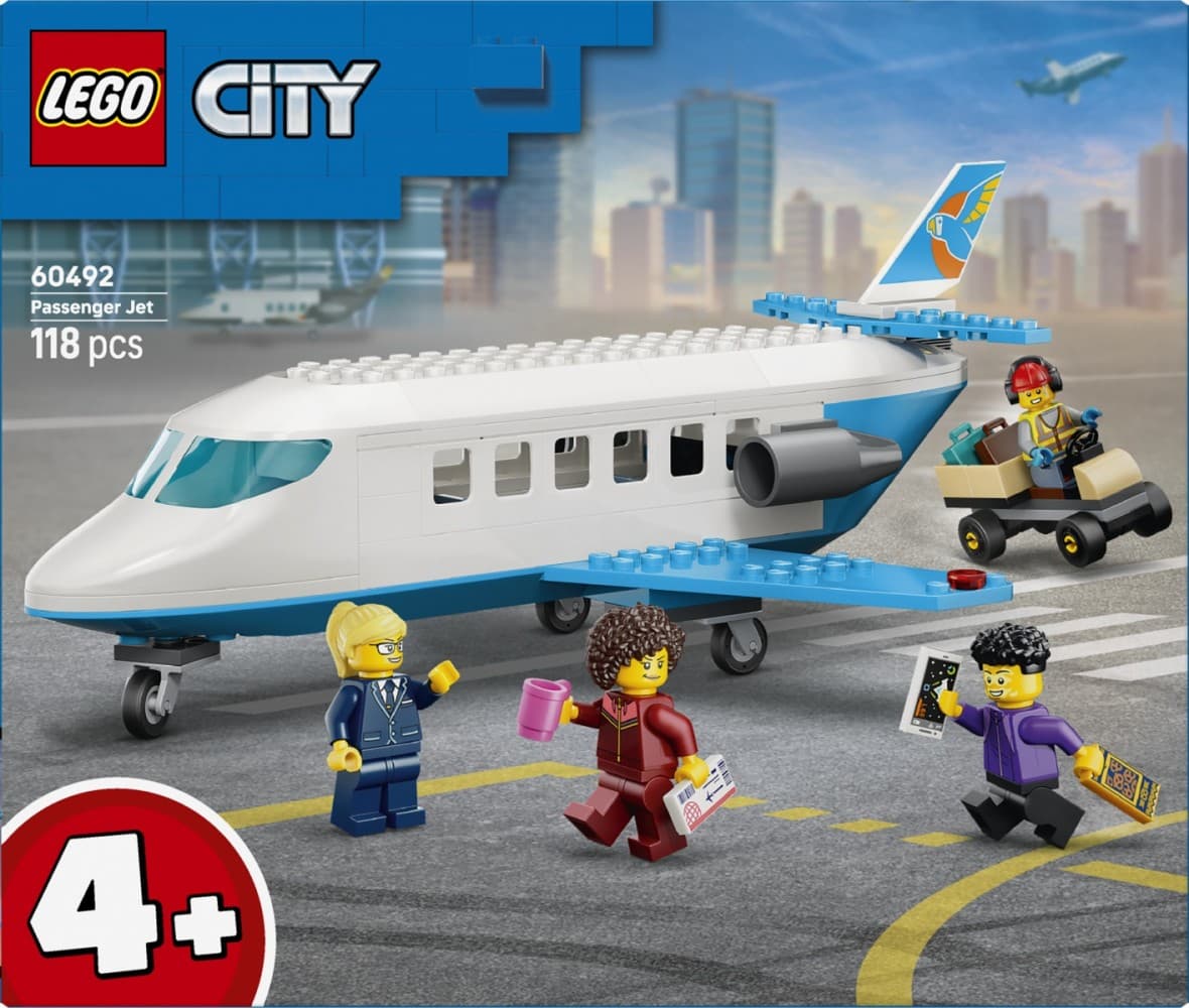 LEGO City Potniški letalo 60492 3