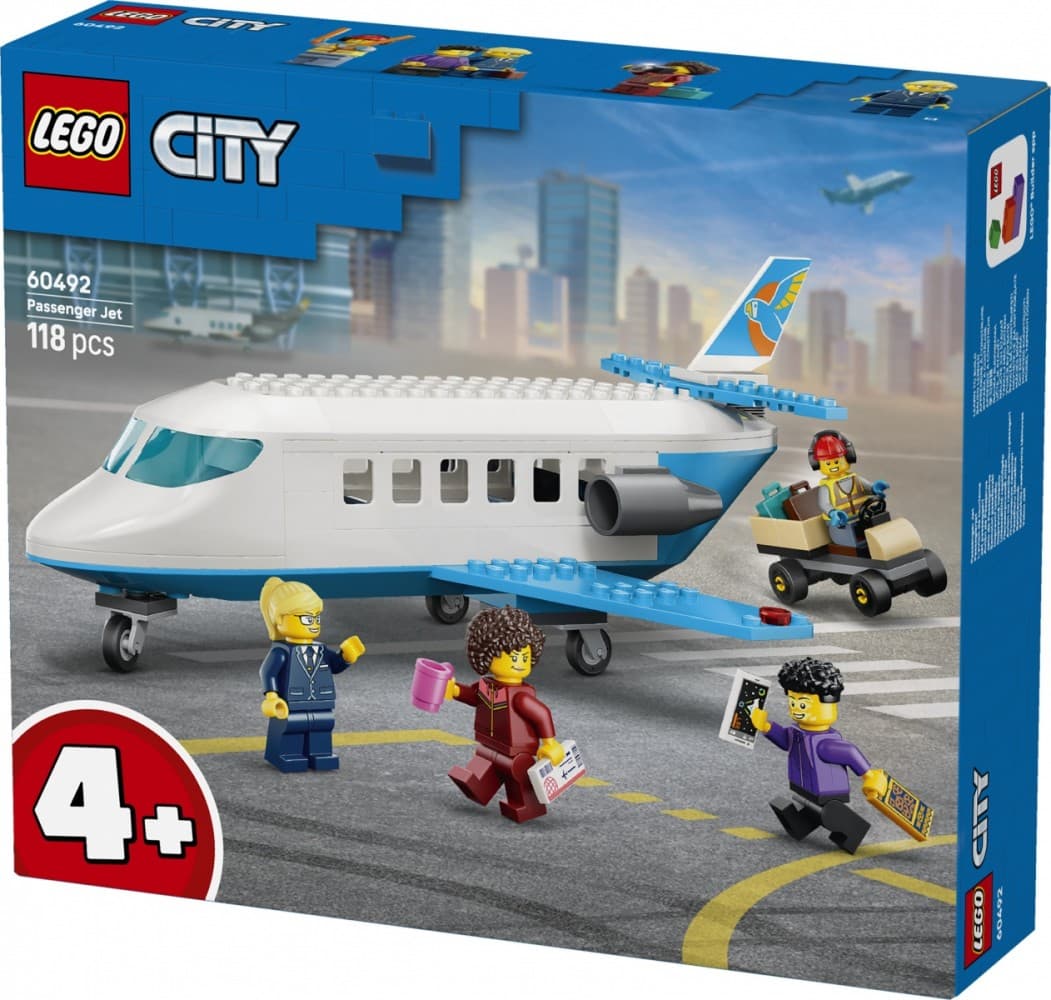 LEGO City Potniški letalo 60492 4