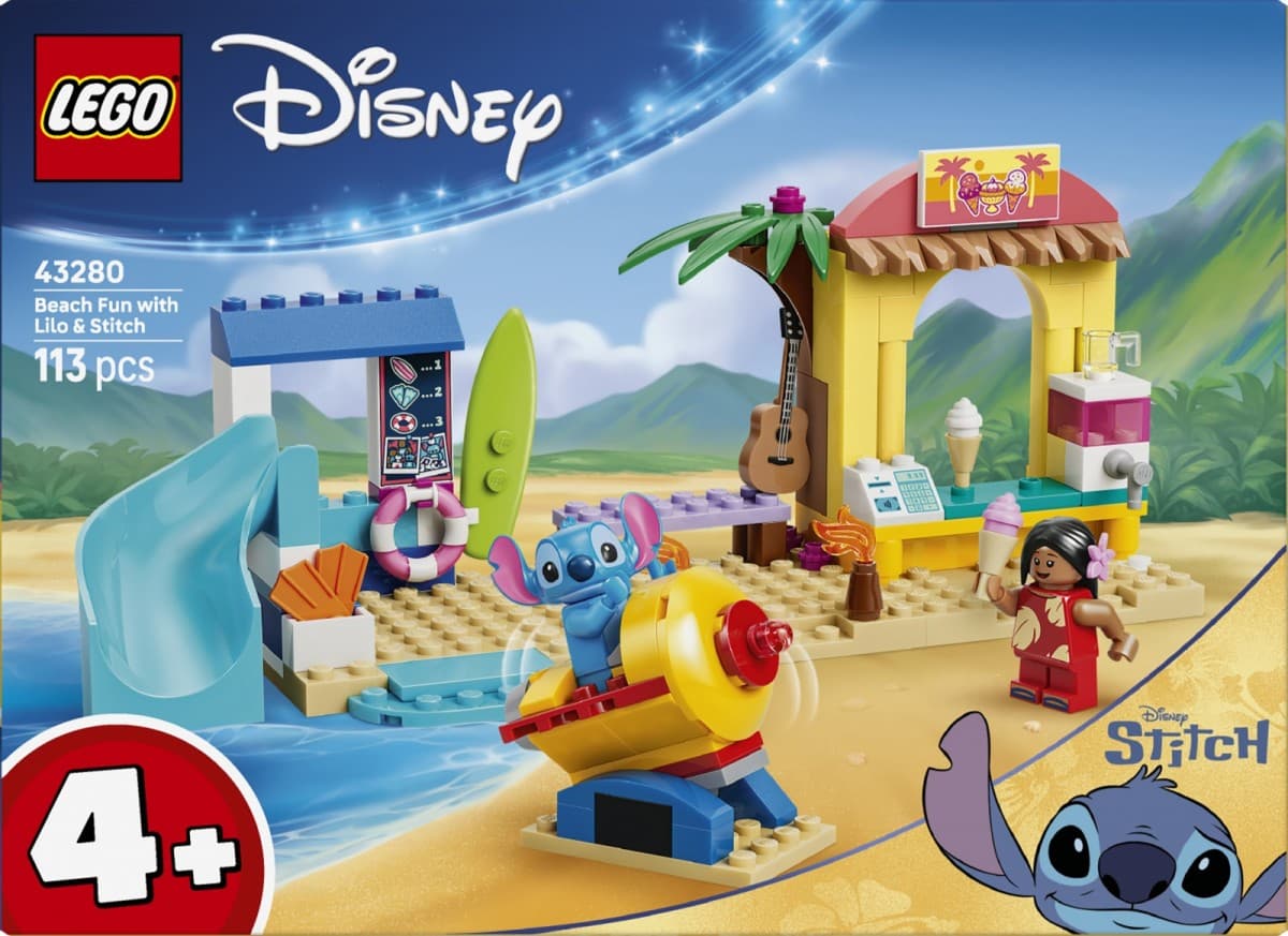 LEGO Disney Plaža z Lilo in Stitchom 43280 3