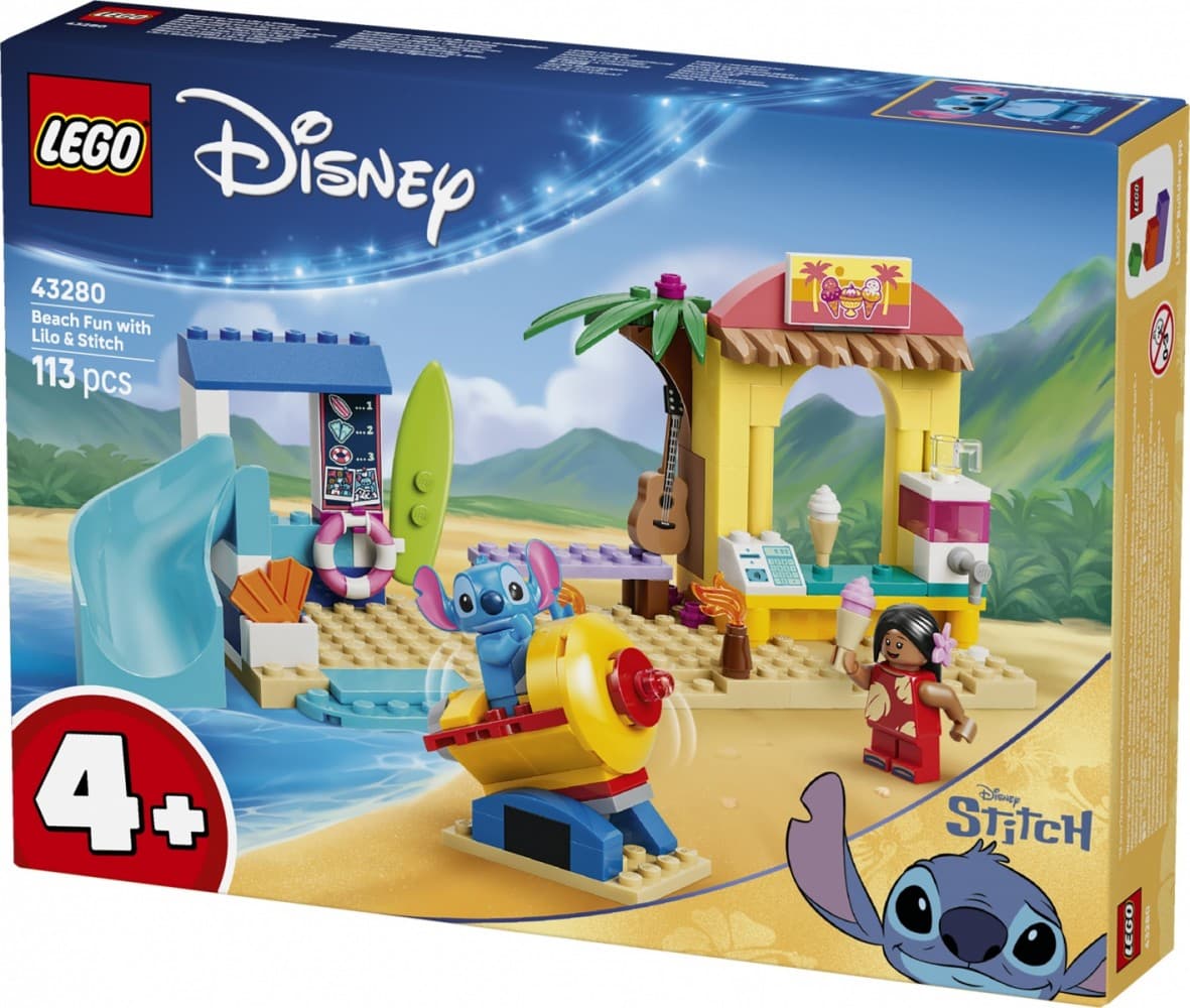 LEGO Disney Plaža z Lilo in Stitchom 43280 4