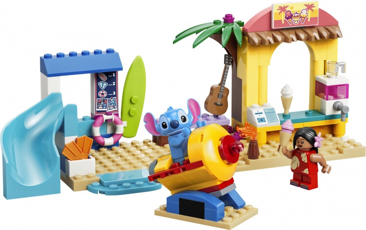 LEGO Disney Plaža z Lilo in Stitchom 43280 5