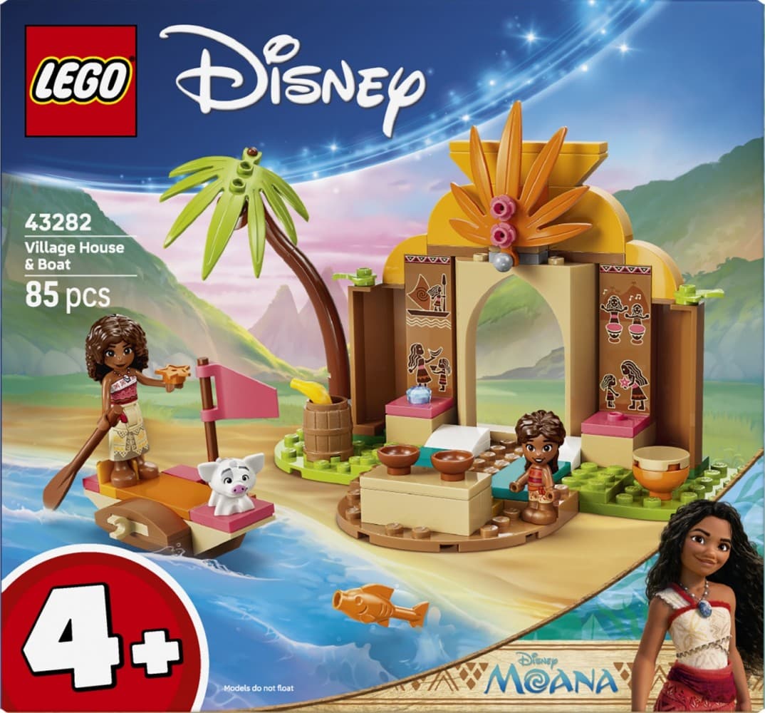 LEGO Disney Vaiana Koča in čoln 43282 3