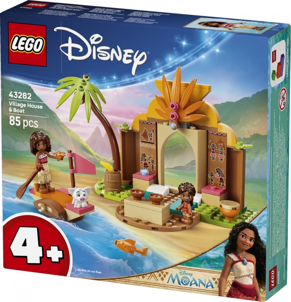 LEGO Disney Vaiana Koča in čoln 43282 4