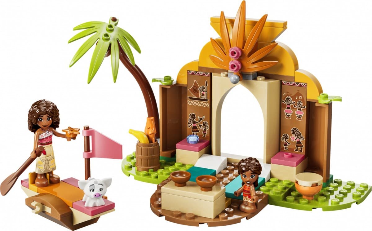 LEGO Disney Vaiana Koča in čoln 43282 5