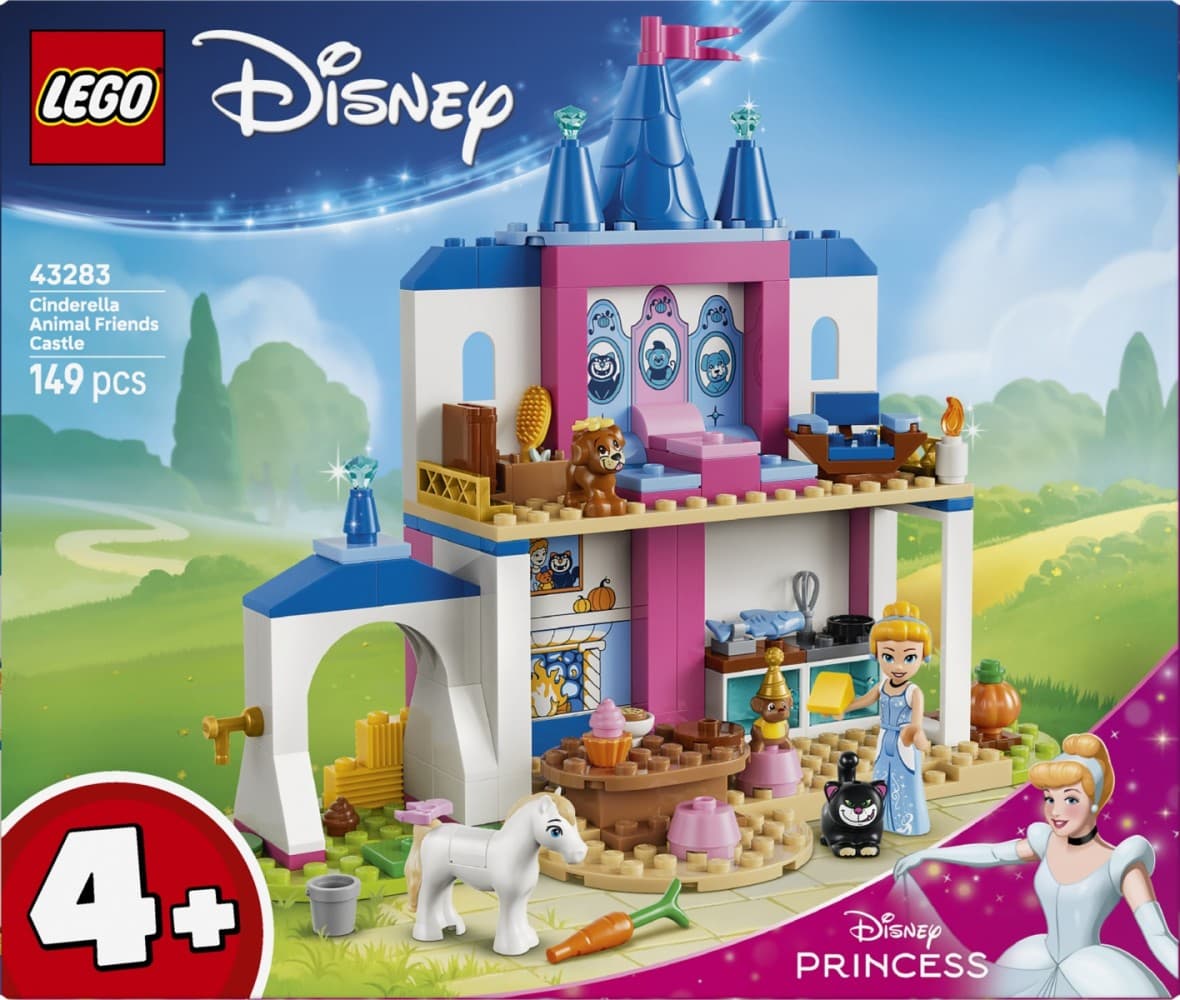 LEGO Disney Pepelkin grad in živalski prijatelji 43283 3
