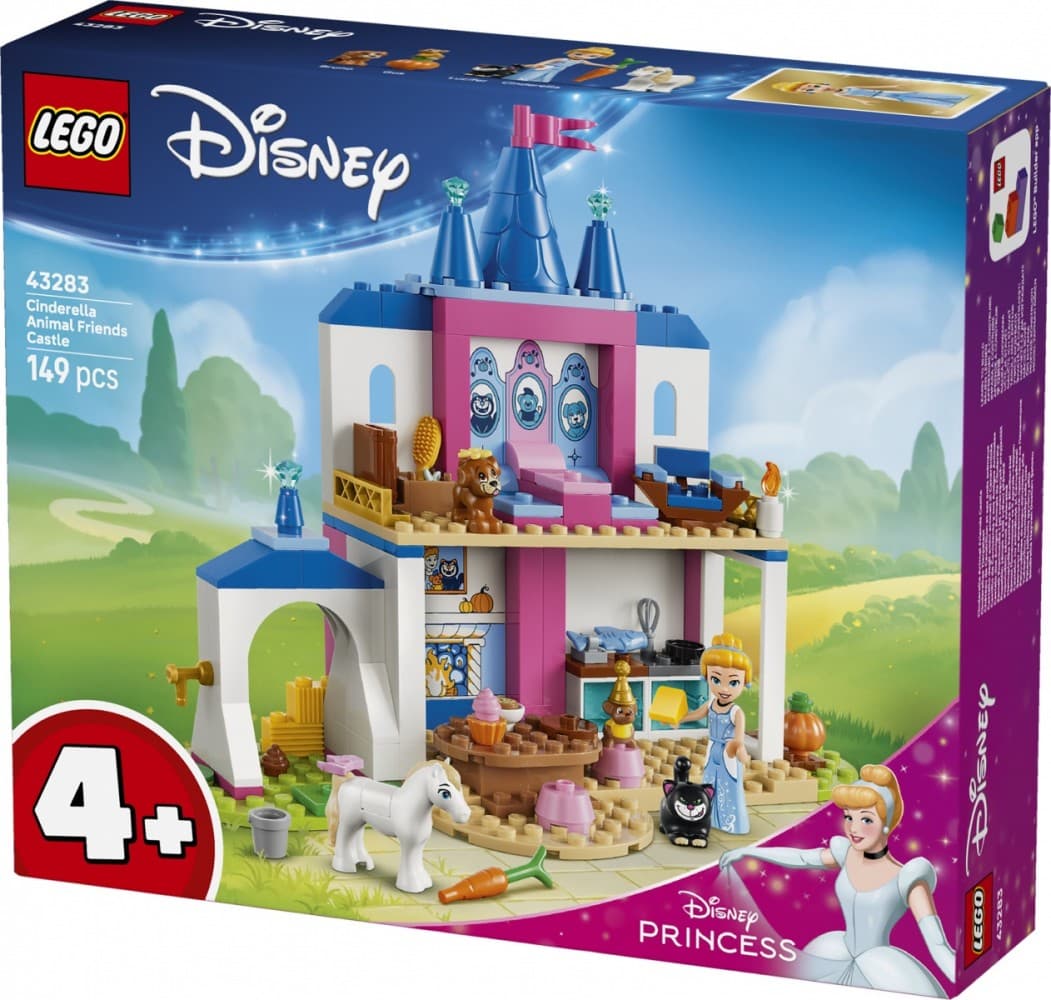LEGO Disney Pepelkin grad in živalski prijatelji 43283 4