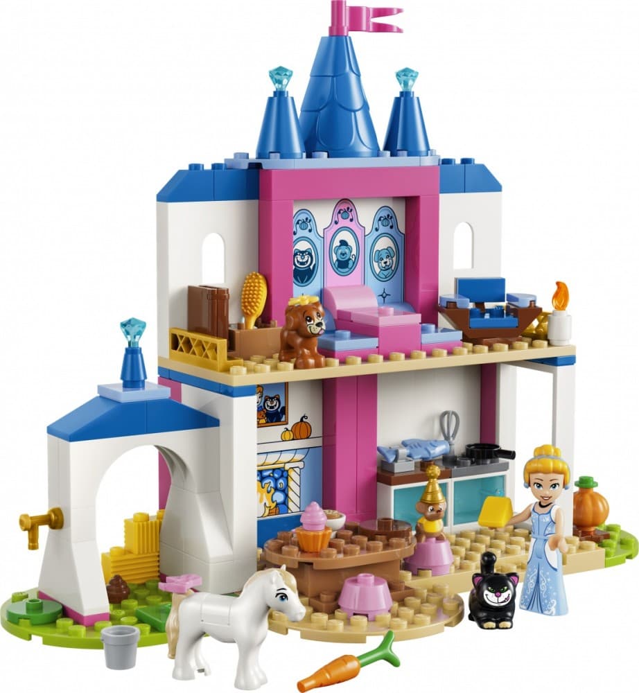 LEGO Disney Pepelkin grad in živalski prijatelji 43283 5