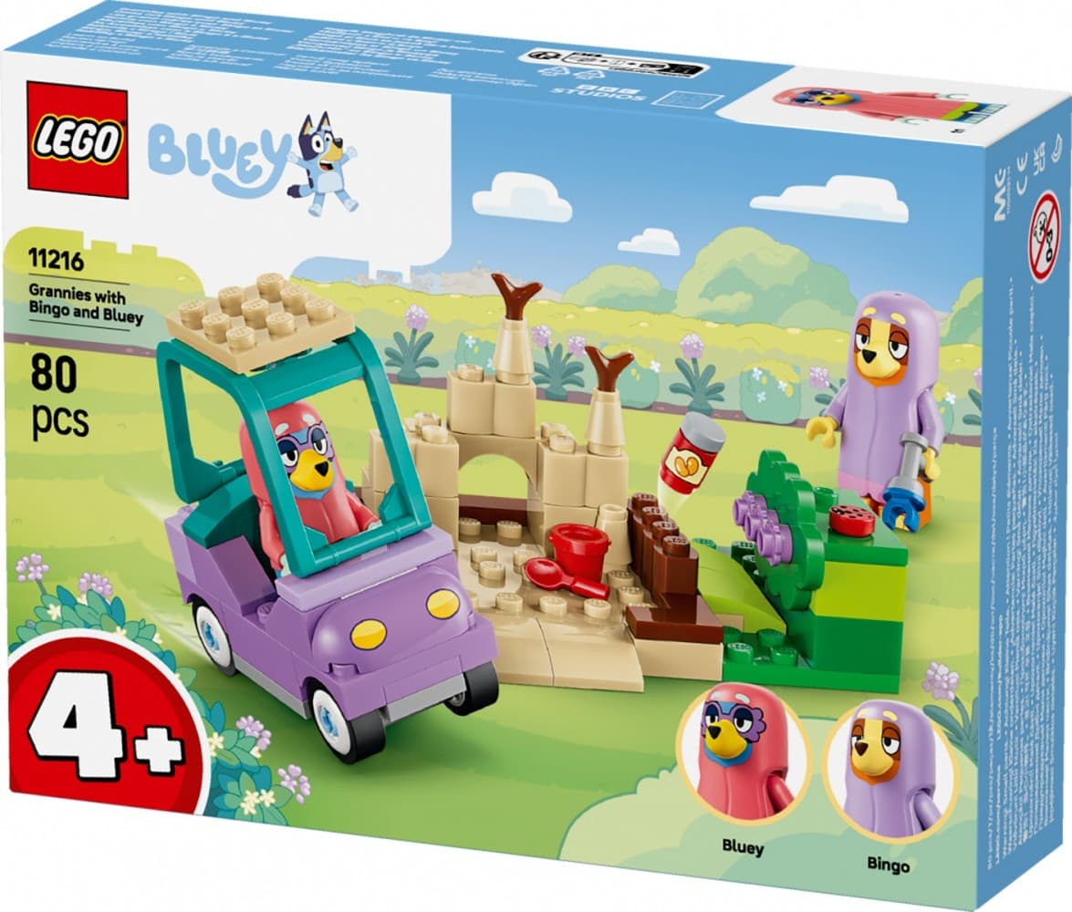 LEGO Bluey Babice z Bingo in Blue 11216 2