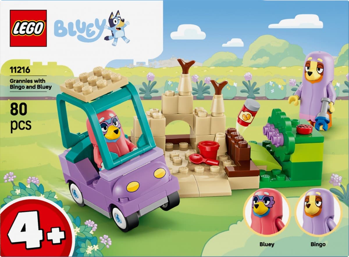 LEGO Bluey Babice z Bingo in Blue 11216 3