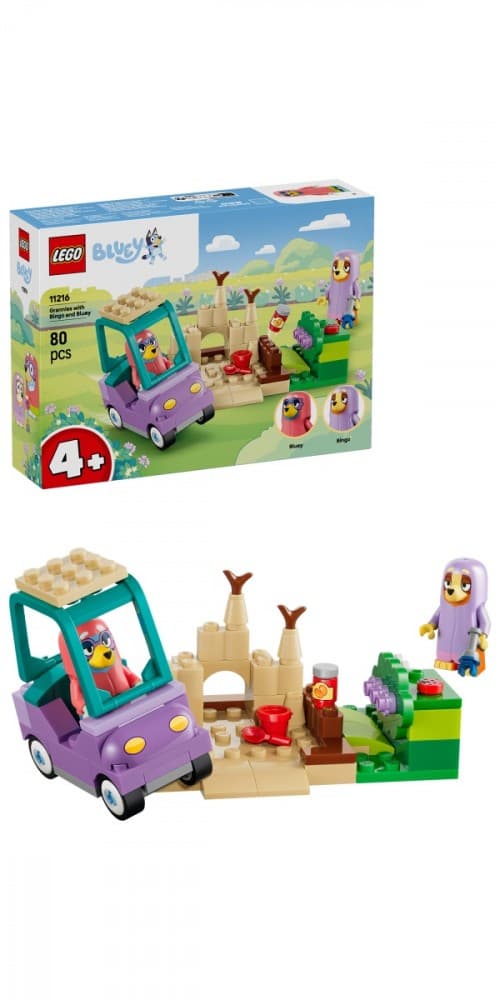 LEGO Bluey Babice z Bingo in Blue 11216 4