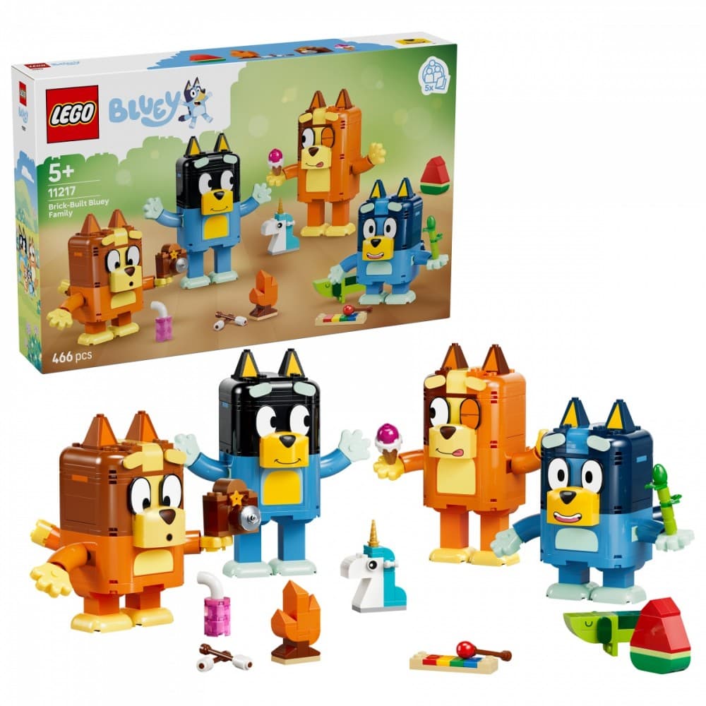 LEGO Bluey Družina Blue iz kock 11217 4