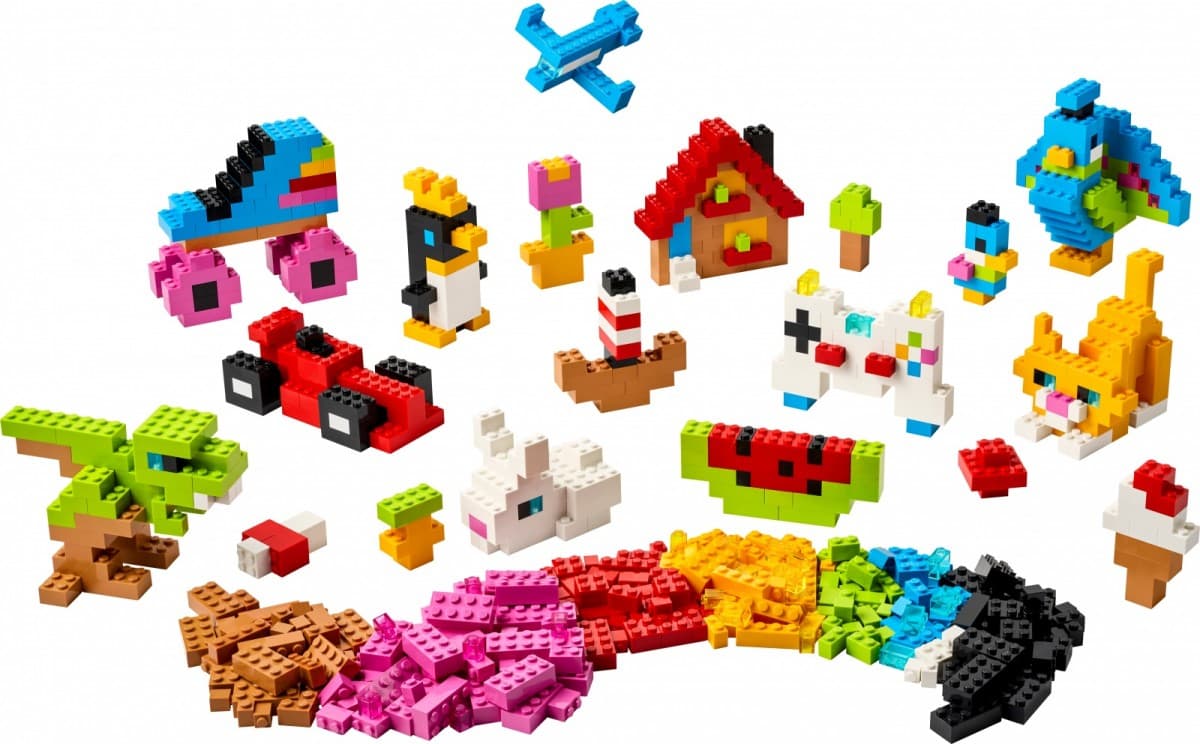 LEGO Classic Kreativne barvite kocke 11045 8