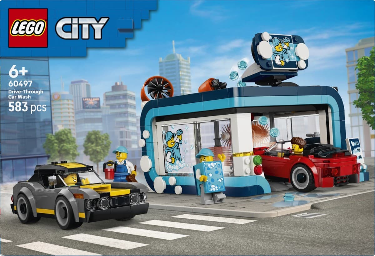 LEGO City Avtomatska avtopralnica 60497 2