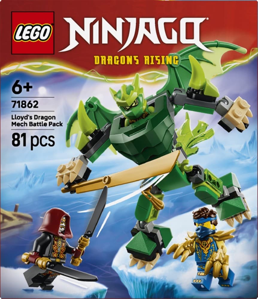LEGO Ninjago 71862 Zmajev meh Lloyda - borbeni set 2