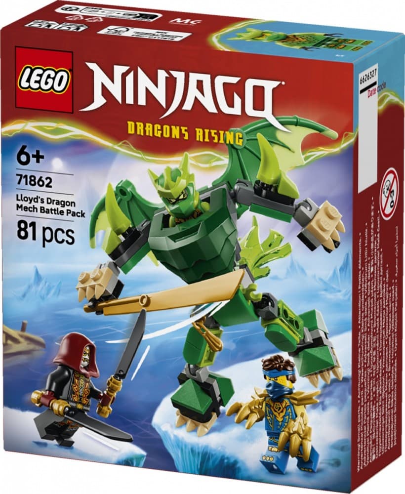 LEGO Ninjago 71862 Zmajev meh Lloyda - borbeni set 3