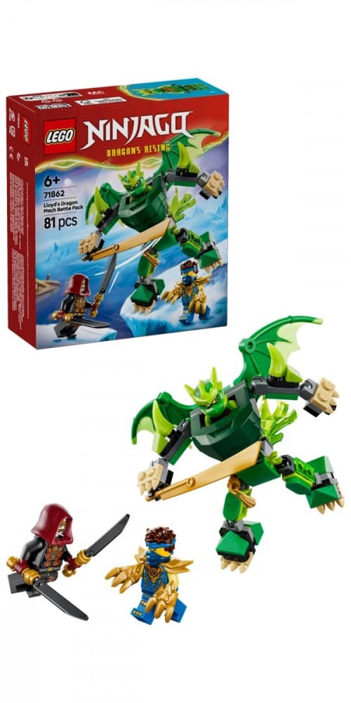 LEGO Ninjago 71862 Zmajev meh Lloyda - borbeni set 5