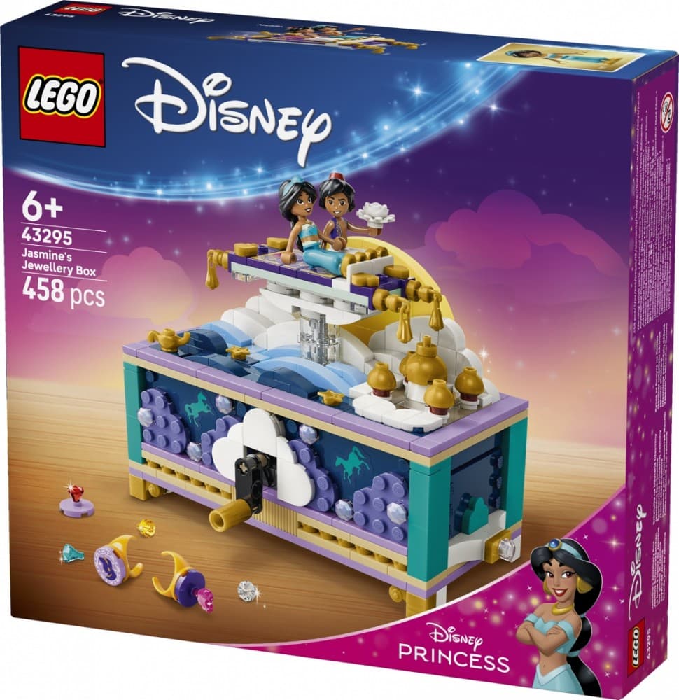 LEGO Disney Džasminina škatla za nakit 43295 2