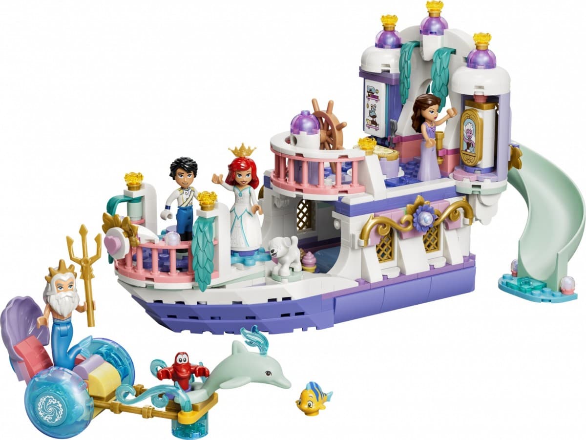 LEGO Disney 43299 Arielkina kraljevska ladja 4