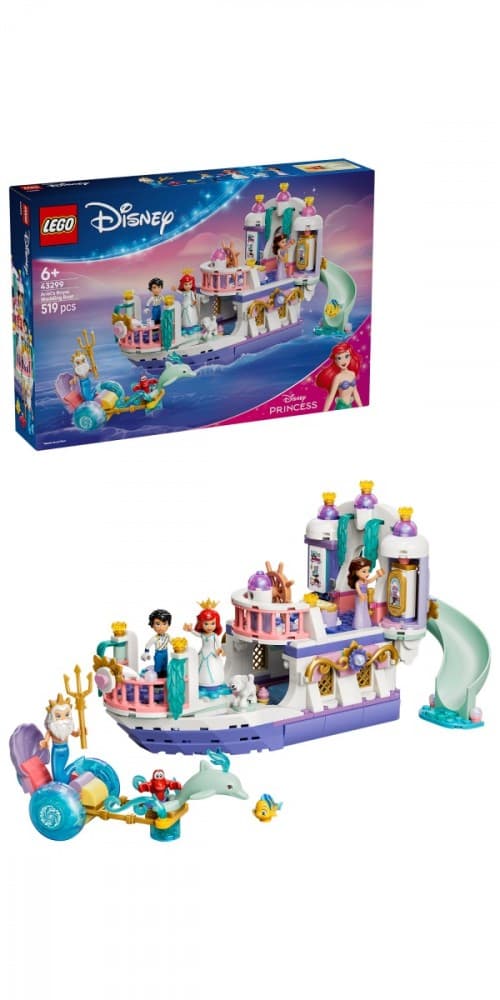 LEGO Disney 43299 Arielkina kraljevska ladja 5
