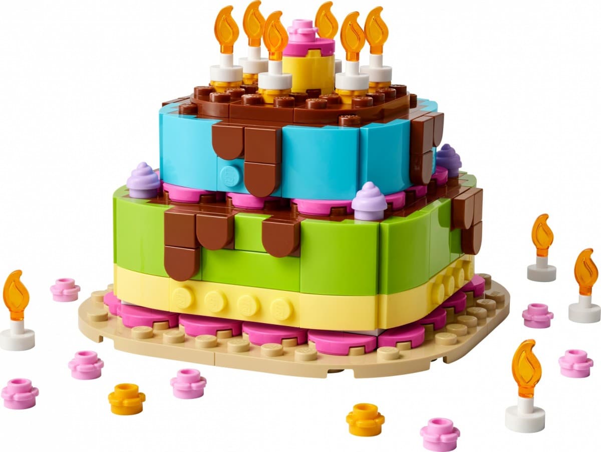 LEGO Iconic 40815 Tortni set za zabavo 5