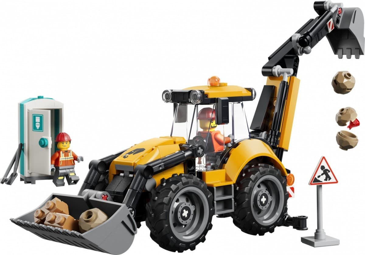 LEGO City 60480 Rumena rovokopač 5