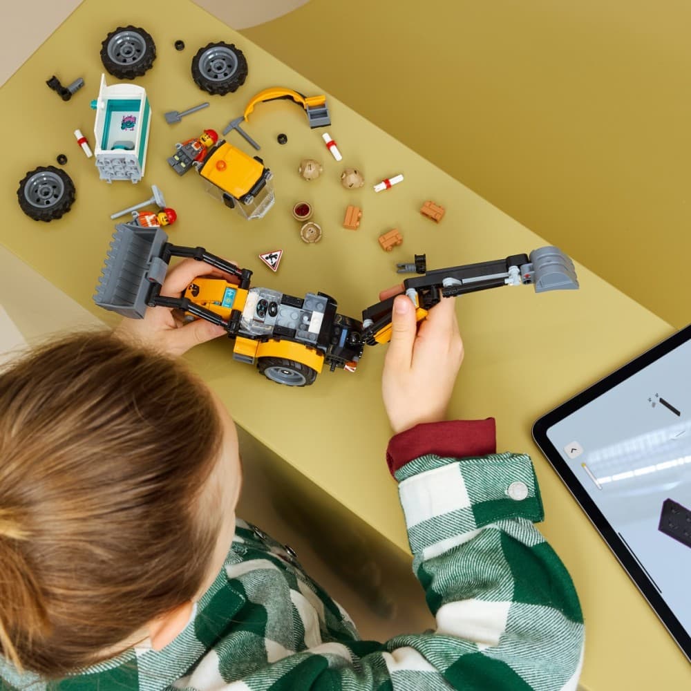 LEGO City 60480 Rumena rovokopač 8