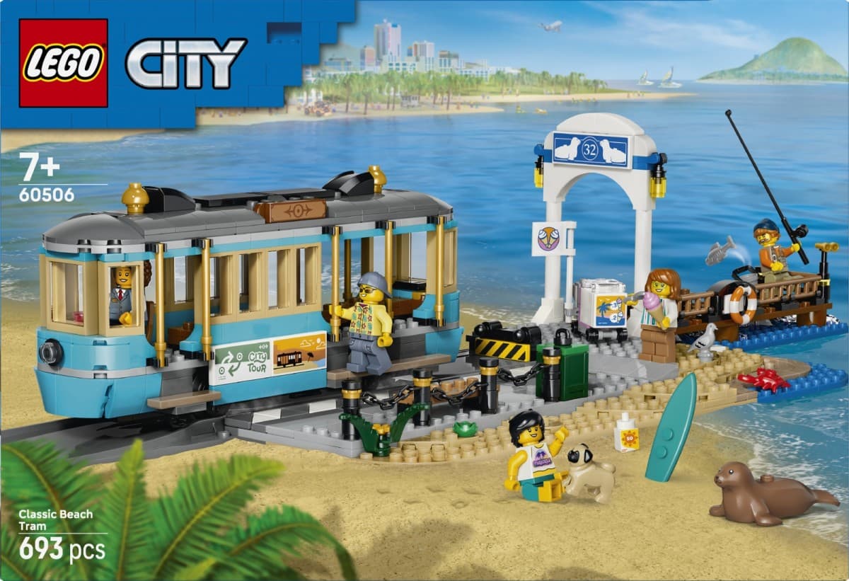 LEGO City 60506 Tramvaj ob plaži 3