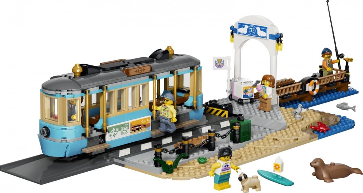 LEGO City 60506 Tramvaj ob plaži 5