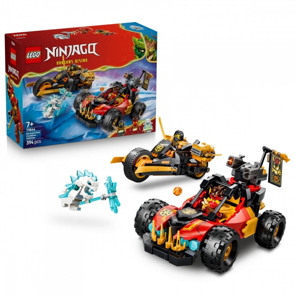 LEGO Ninjago 71864 Večnamenska vozila Kaia in Colea 2