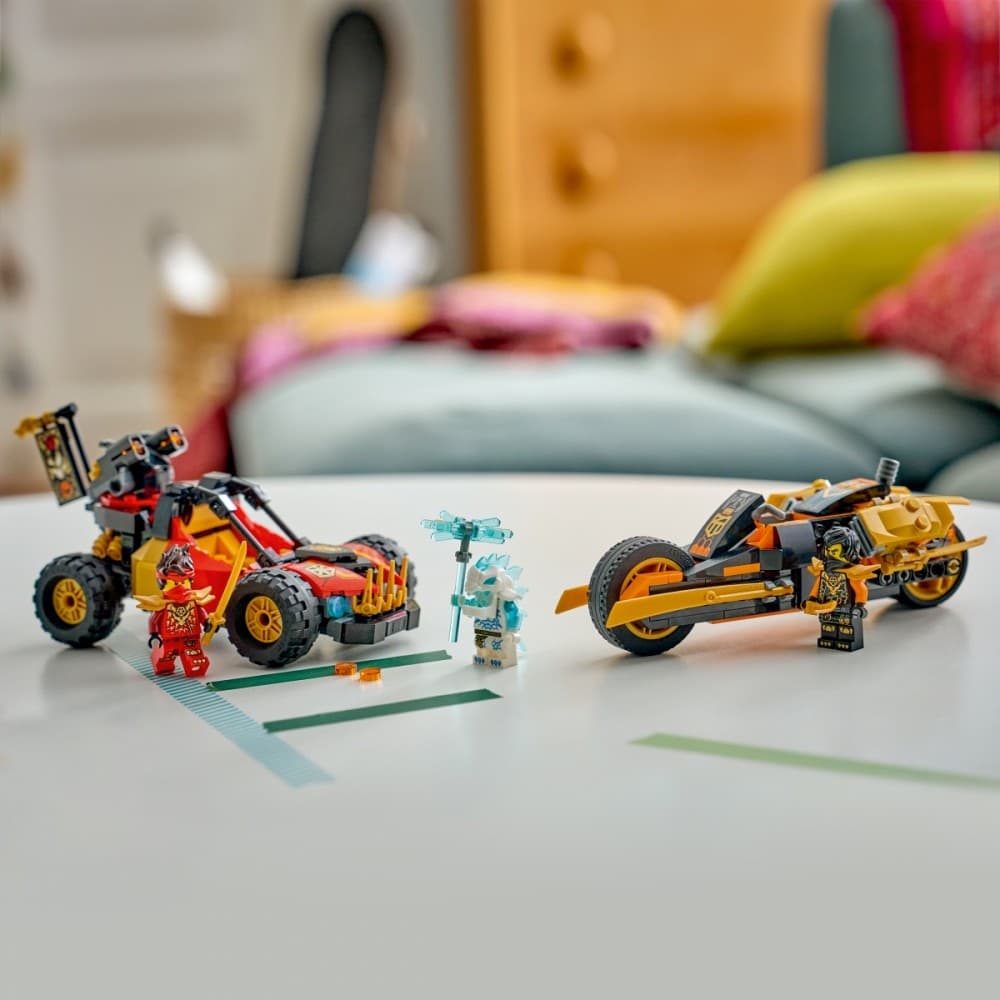 LEGO Ninjago 71864 Večnamenska vozila Kaia in Colea 6