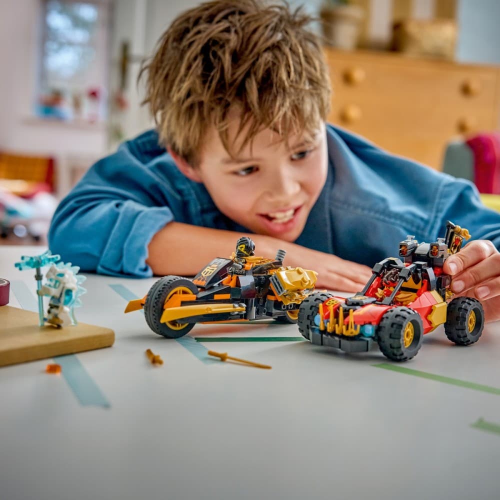 LEGO Ninjago 71864 Večnamenska vozila Kaia in Colea 7