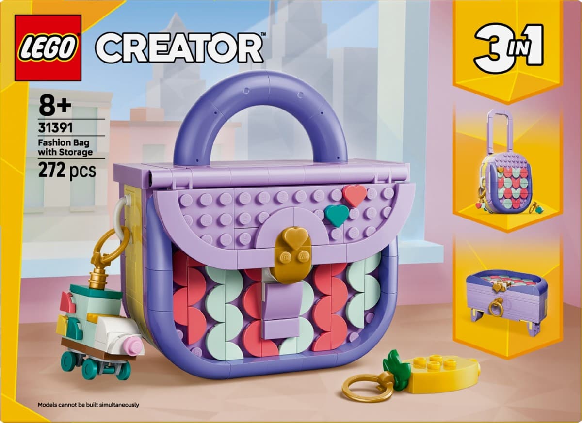 LEGO Creator 3v1 31391 Modna denarnica s predalom 3
