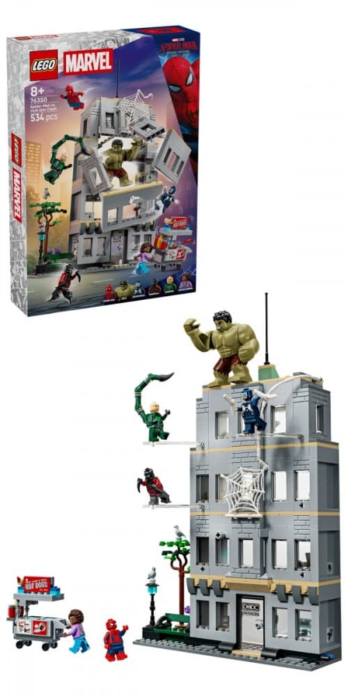 LEGO Marvel Super Heroes 76350 Epicol dvoboj: Spider-Man proti Hulku 2
