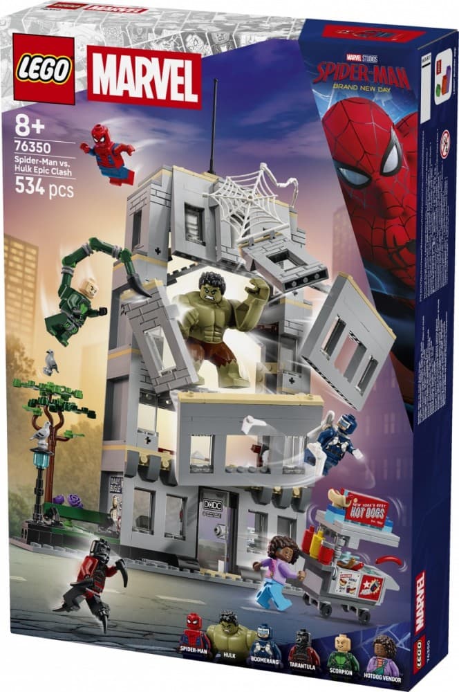 LEGO Marvel Super Heroes 76350 Epicol dvoboj: Spider-Man proti Hulku 4